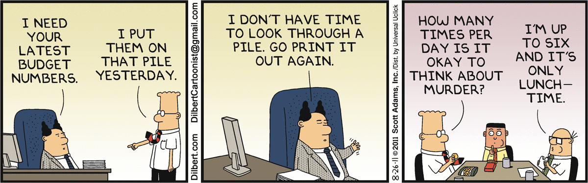 Dilbert Cartoon